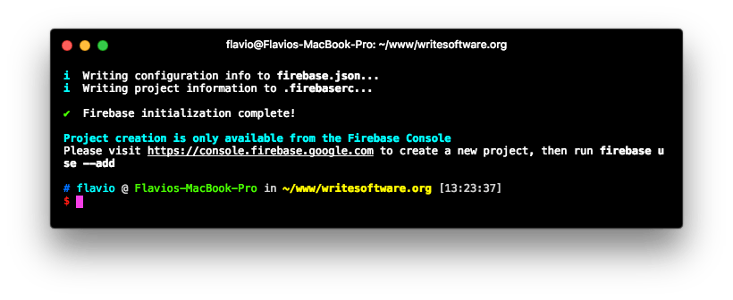 Project created